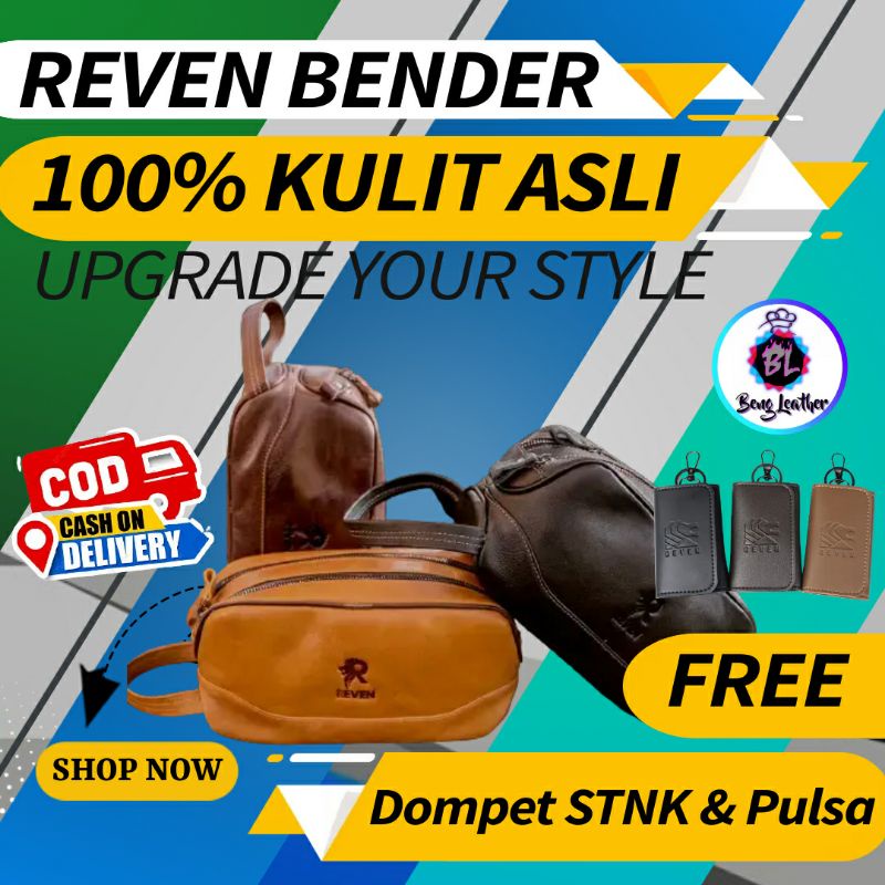 Tas Hand bag Pria Tote Bag Jinjing Waterproof Leather Asli Kulit Sapi Asli Pria Cowok Laki Laki Taha