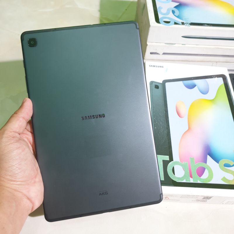 Samsung Tab S6 lite 4/128 Ram 4gb internal 128gb lengkap + keyboard