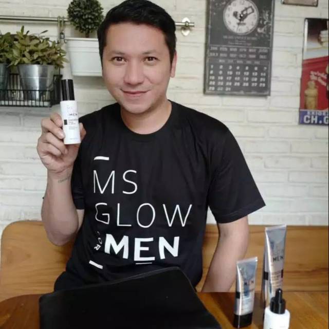 MS GLOW FOR MEN Skincare Pria Paket Perawatan Wajah Original MS GLOW