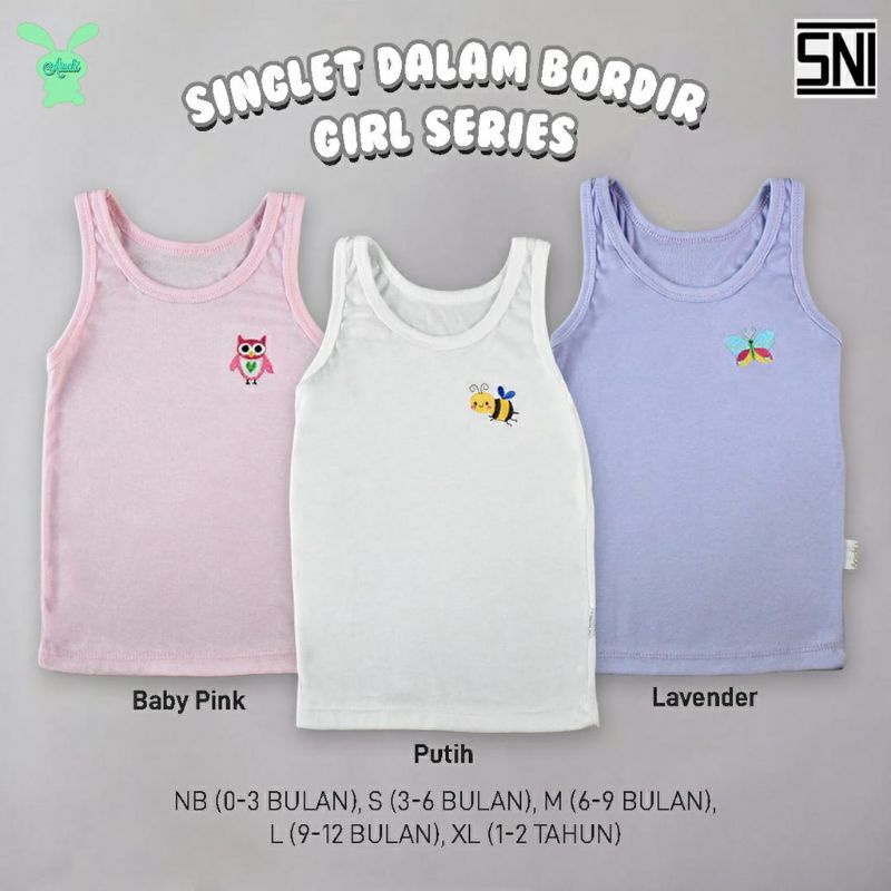 Singlet polos aruchi boy &amp; girl - singlet anak