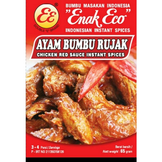 

BUMBU AYAM RUJAK ENaK ECO MALANG