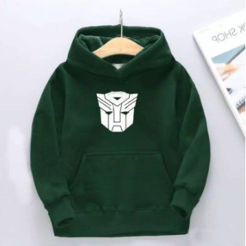 TokoMilkan - Sweater Hoodie Anak Laki Laki TFO &amp; SWARS Umur 5-11 Tahun Bahan Fleece