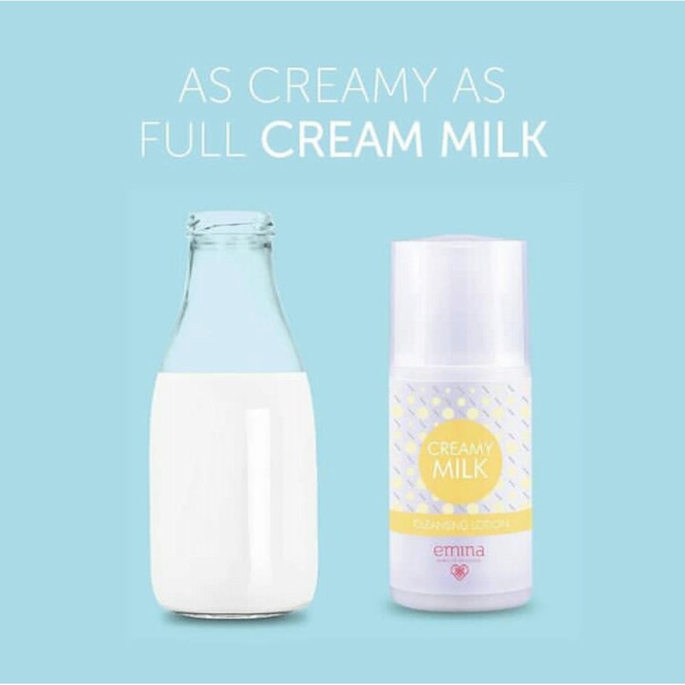 Emina Creamy Milk Cleansing Lotion - 50ml