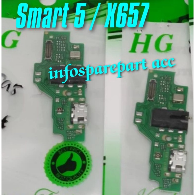 pcb konektor charger infinix smart 5 X657