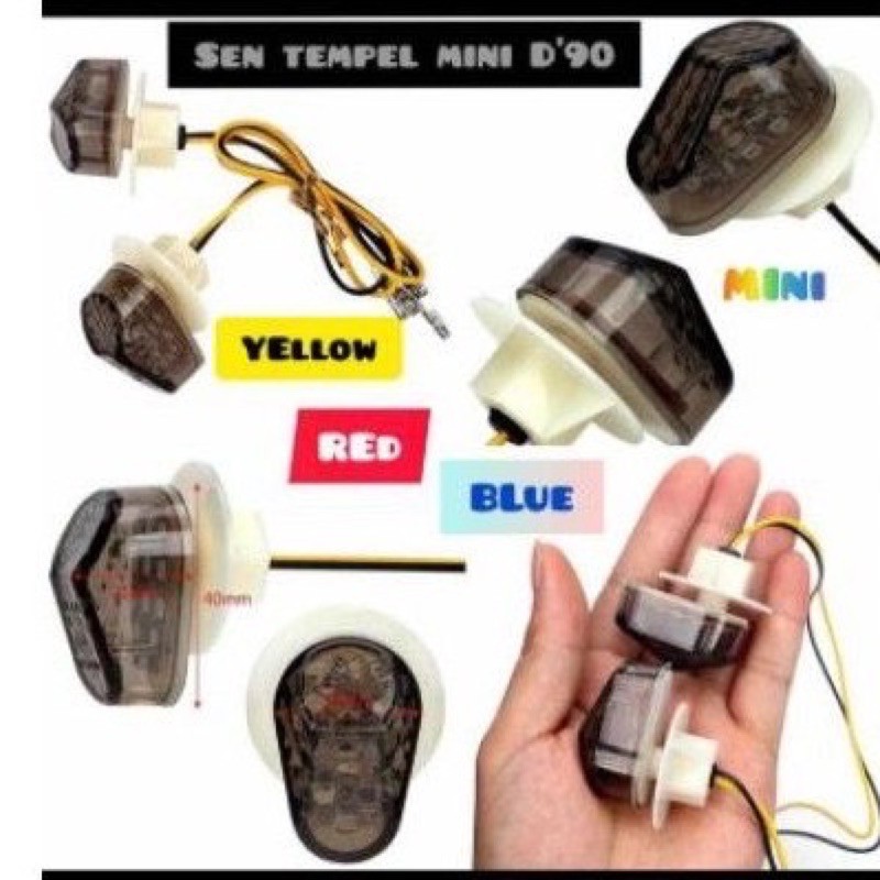 Sen tempel oval mini buat R15 V3/CBR150r/Gsx150/Ninja 250 Karbu/ Ninja 250Rr Mono/R25