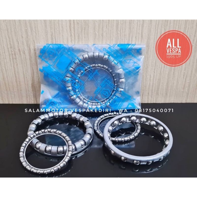 Jual bearing komstir comm ster vespa klasik dan matic atas bawah gotri