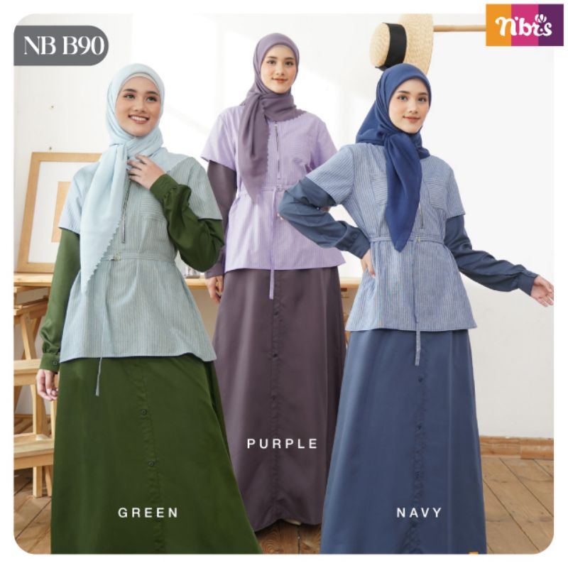 GAMIS NIBRAS TERBARU NB B90