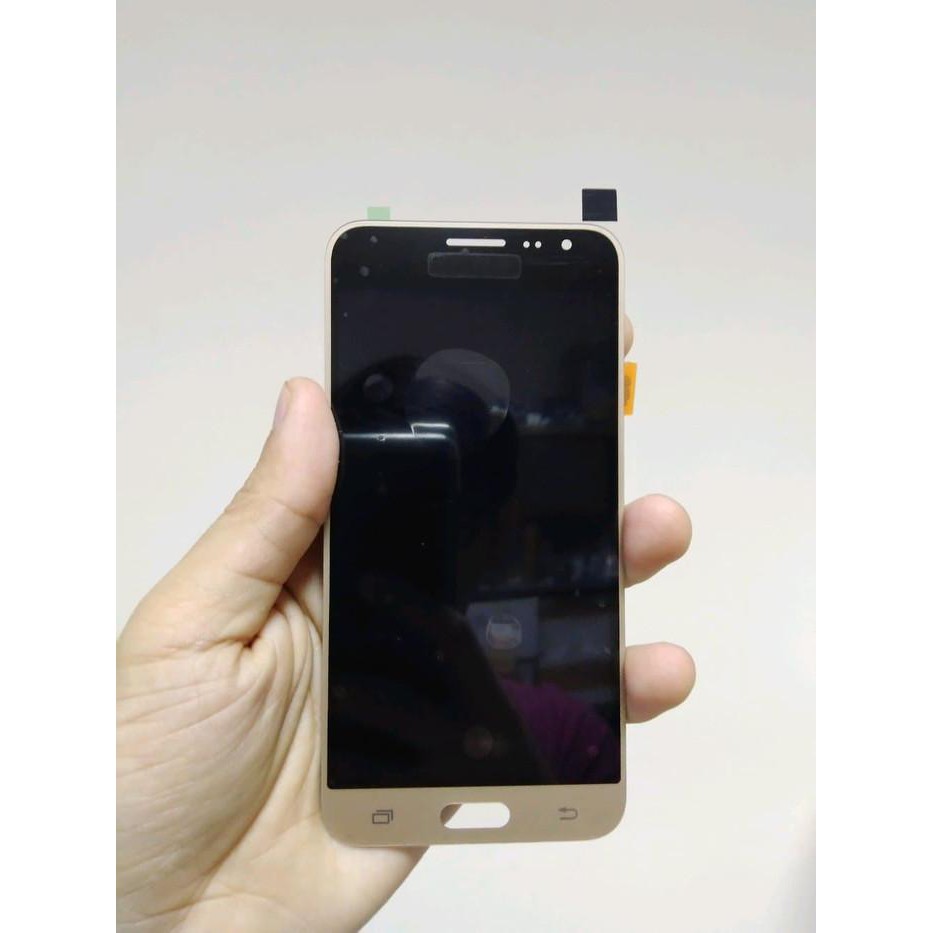 Original Samsung J300 J3 2015 - J320G J3 2016 LCD + Touchscreen - Hitam Terjangkau