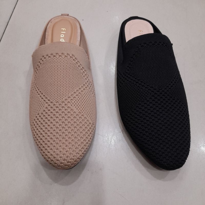 sepatu slop wanita fladeo