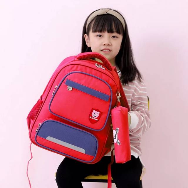 tas sekolah anak laki-laki anak perempuan backpack sekolah anak tk sd smp sma kuliah Import Tas bahu