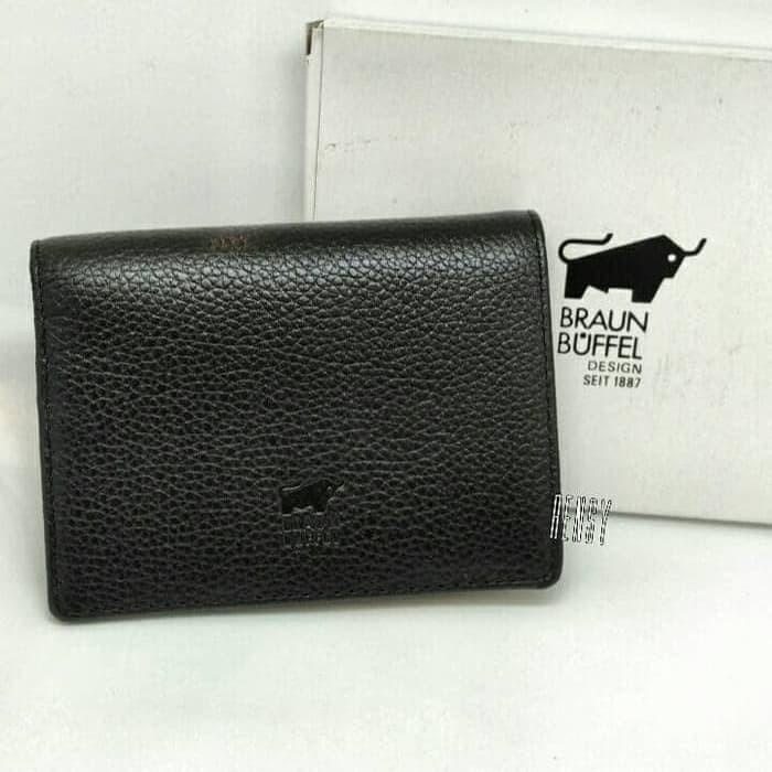 

Dompet kartu/Card Holder Braun Buffel kulit(Giorgio Agnelli,Albatros)