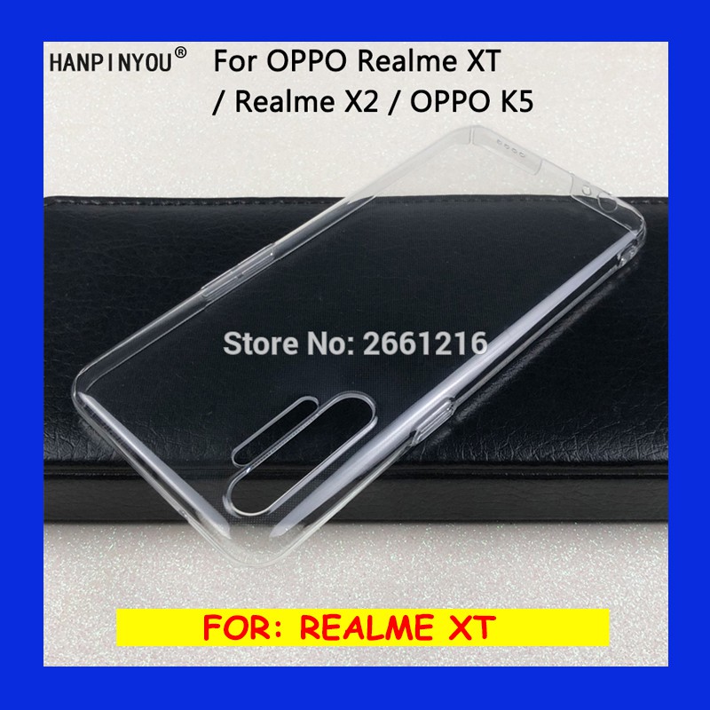 Realme XT - Mika Transparan Clear Hard Case Hardcase Casing Cover Bening