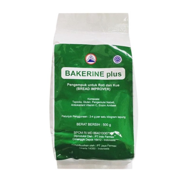 

BAKERINE PLUS / BREAD IMPROVER / PELEMBUT KUE - 500GR