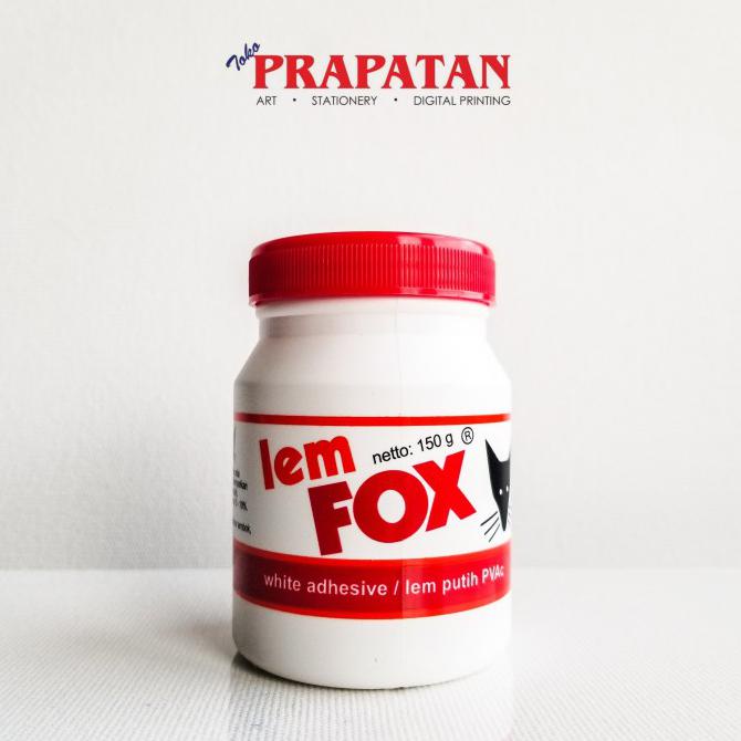 

Big Sale Lem Fox 150 gram / Lem putih PVAc Diskon