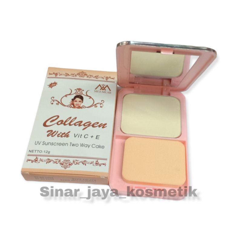 Bedak Collagen With Two Way Cake 701 Vit C