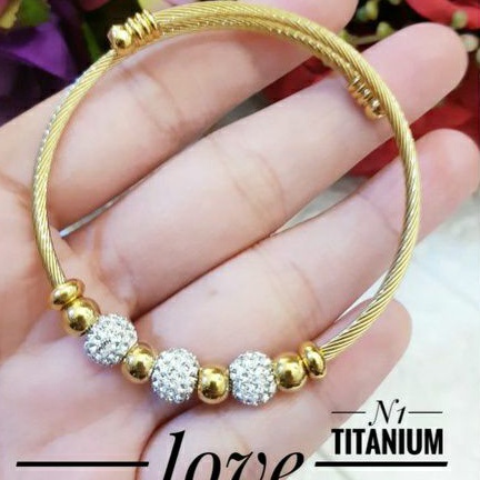 Gelang Tangan Wanita Titanium 859