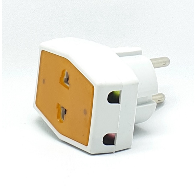 Steker T Multi Stop Kontak Colokan 3 Cabang SNI 6A TRM 10A Dutron