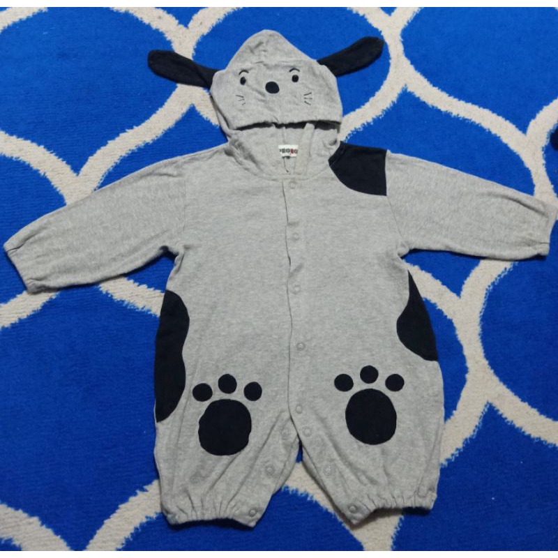 JP / Jumpsuit hodie anak unisex karakter preloved