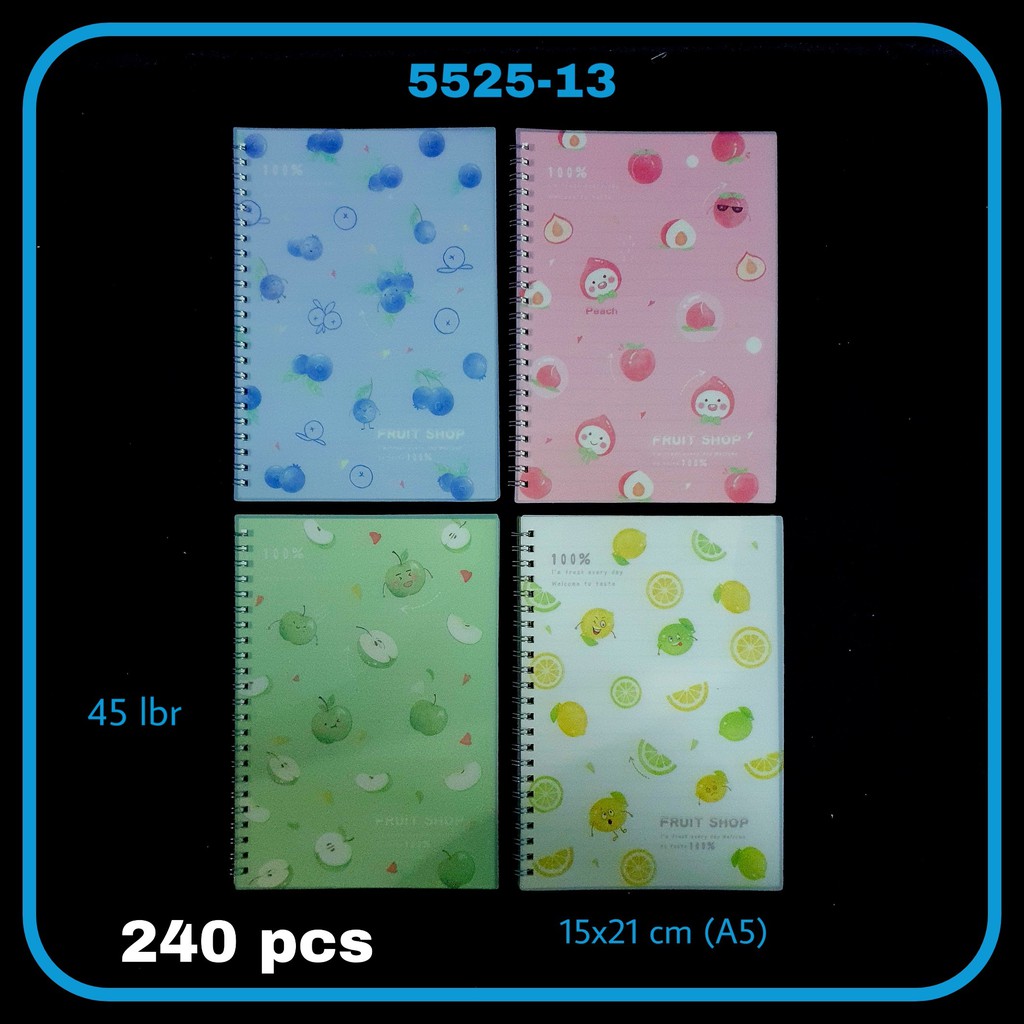 

ILP Buku Catatan Spiral A5 WZ-5525-13 / Notebook Spiral / Buku Spiral