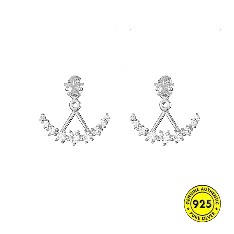 Anting Tusuk Sterling Silver 925 Untuk Wanita