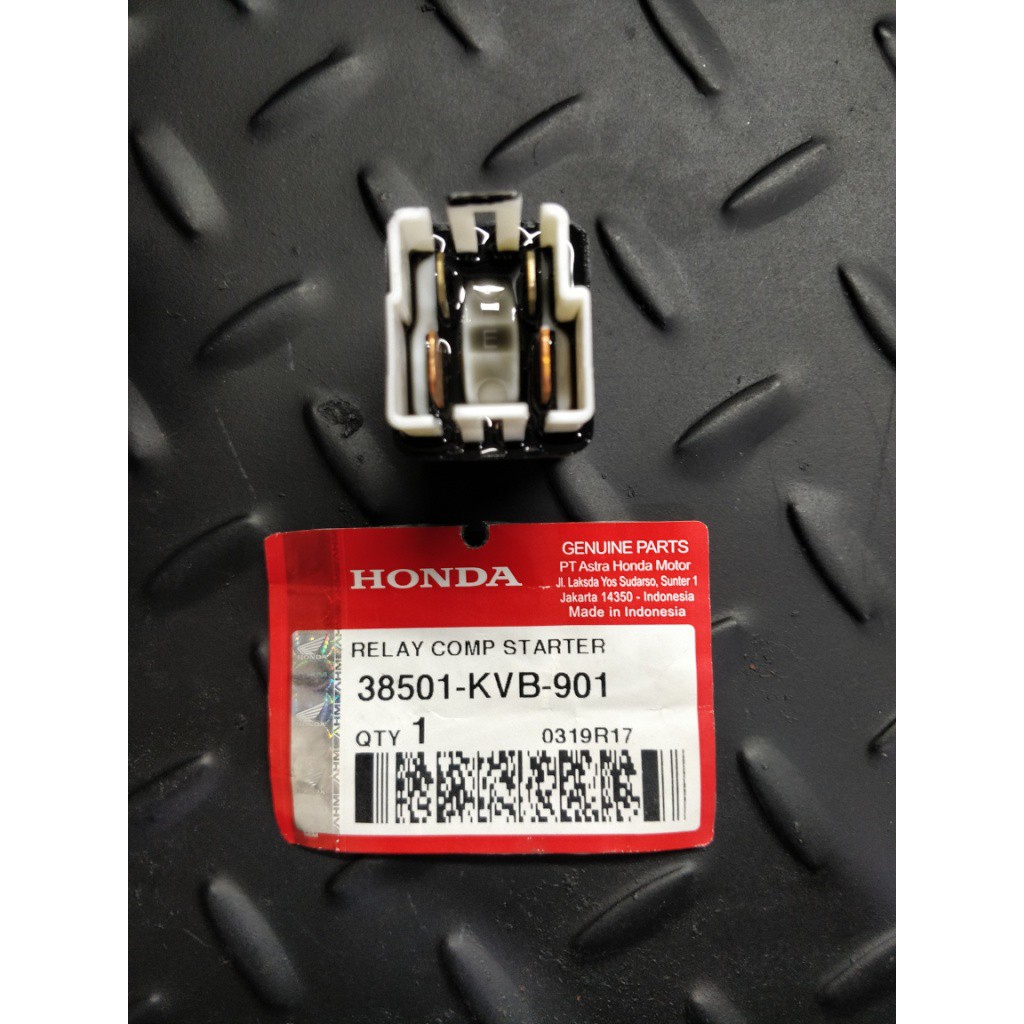 Relay Comp Start Bendik Stater Spacy Scoopy FI Supra X 125 FI Scoopy 38501KVB901-1