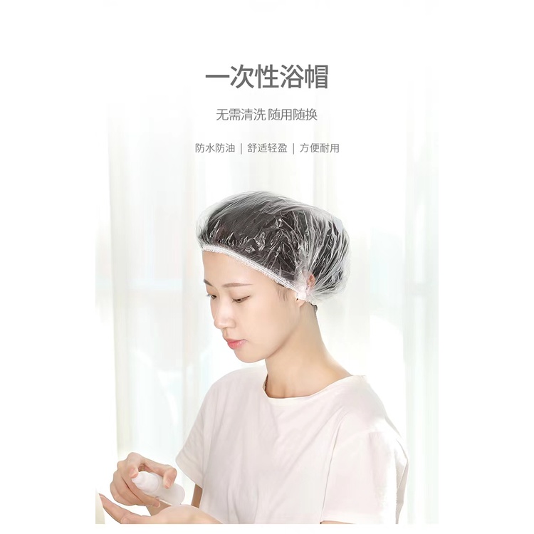 Surprice Shower Cap Wanita / Topi Mandi Cewek/ Penutup Rambut  /DISPOSABLE ANTI DUST COVER