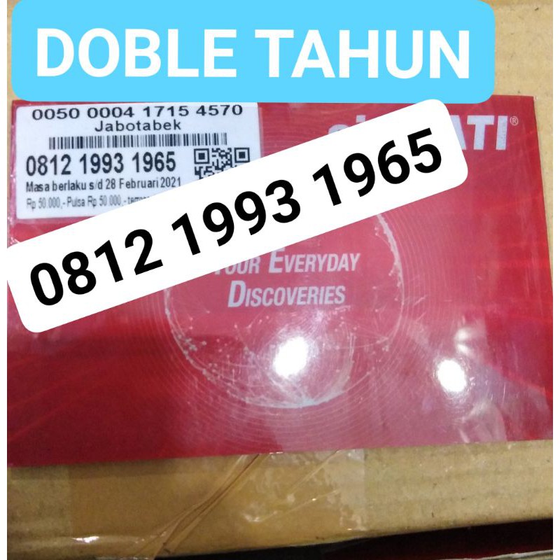 Nomor cantik tsel doble tahun 1993 1965
