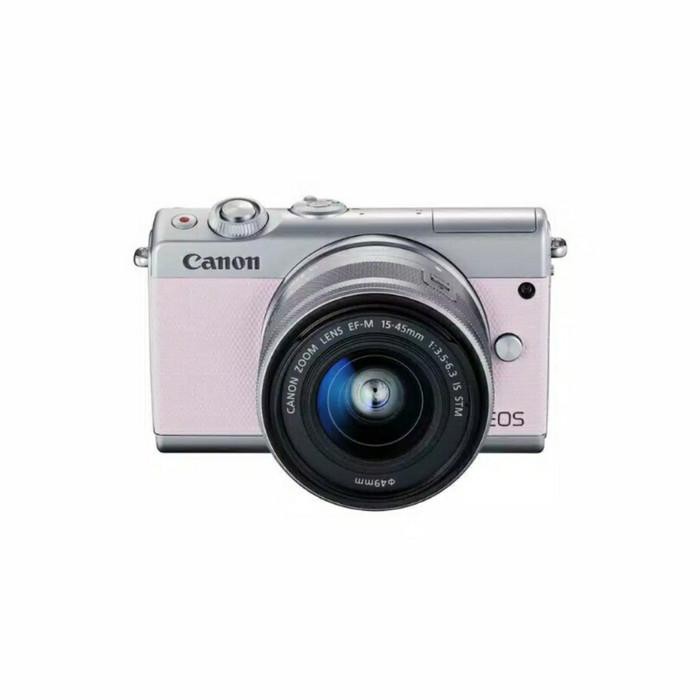 "KD" canon camera Mirrorless EOS M100 pink white EF-M15-45mm