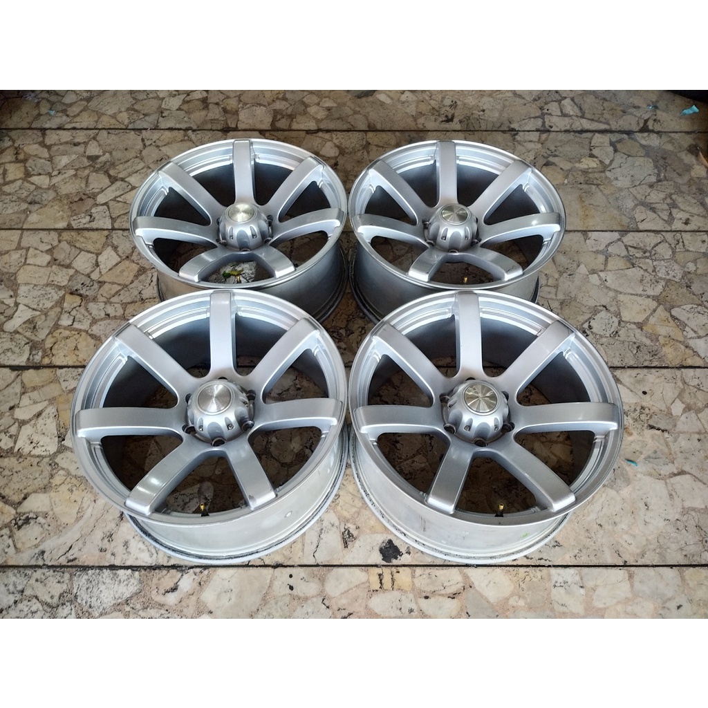 Jual Velg Mobil Bekas Hsr Rt Ring Lebar Pcd X Pajero Fortuner Hilux Colorado Blazer