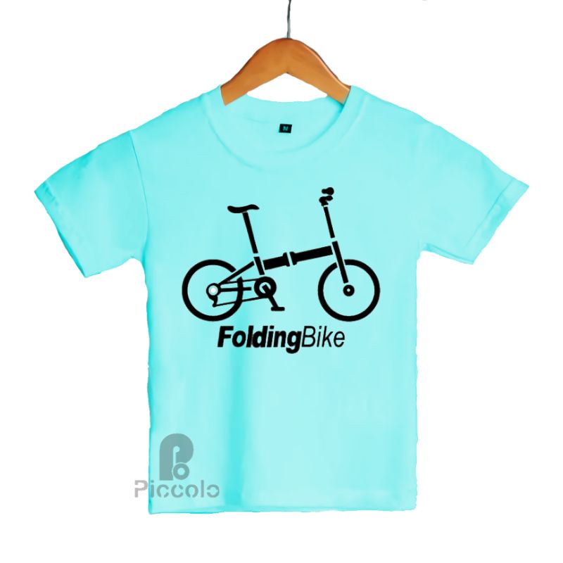 Kaos Baju anak anak Sepeda Lipat Folding Bike Kaos Sport -