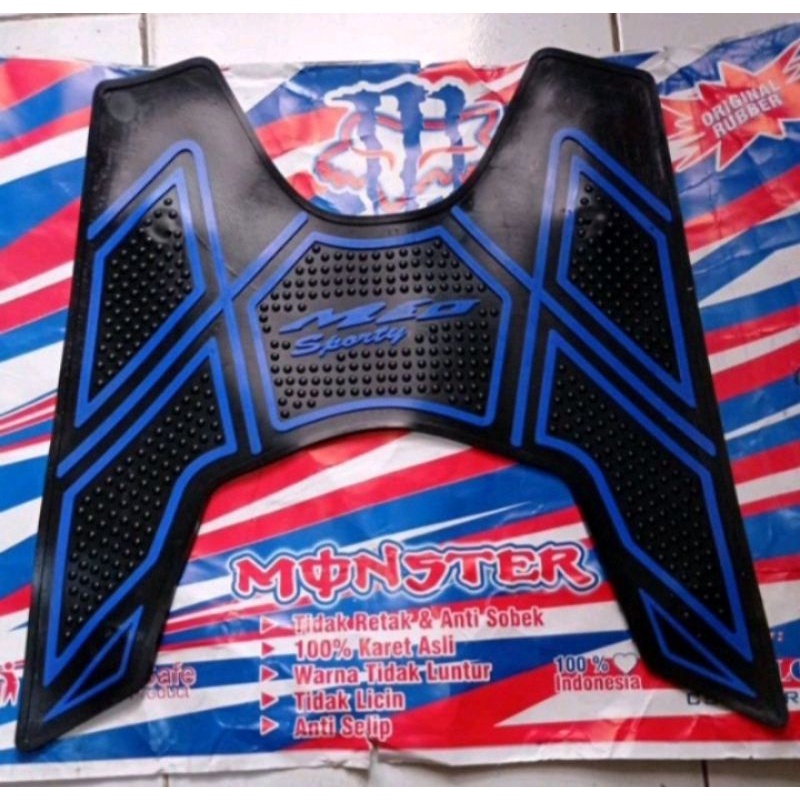 KARPET KARET MIO SPORTY NEW MIO SMILE TULISAN MIO SPORTY / TATAKAN INJAKAN KAKI MOTOR MIO SPORTY MIO SMILE