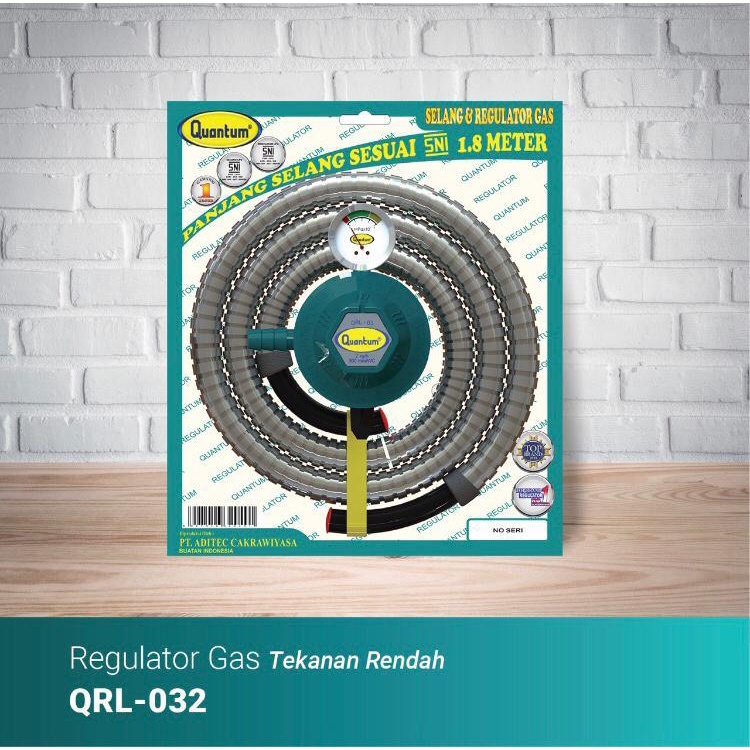 Regulator & Selang Gas Merk HC, MPU, QUANTUM DAN MIYAKO