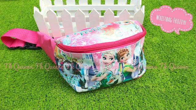 Waistbag anak animasi tas selempang anak berkarakter taa lokal batam harga murah