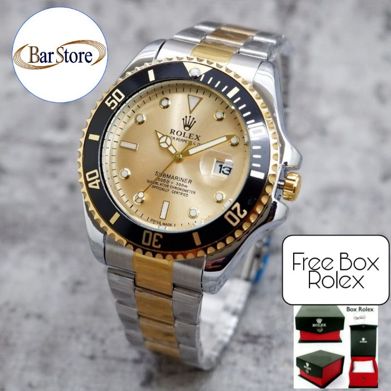 (COD) Men Watch Luminous Pointer Date Active Style Casual Formal, Jam Tangan Pria Premium Mewah Elegant Tanggal Aktif - Bar Store Promo Jam Tangan Bisa COD Bayar Ditempat