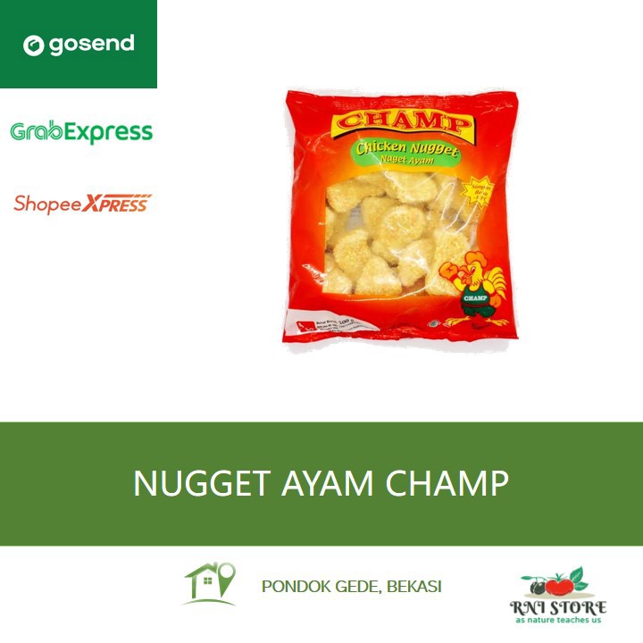 

Makanan Olahan - Nugget Champ 250 gram