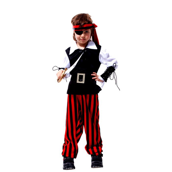 PIRATE costume toddler cosplay kostum anak BAJAK LAUT halloween