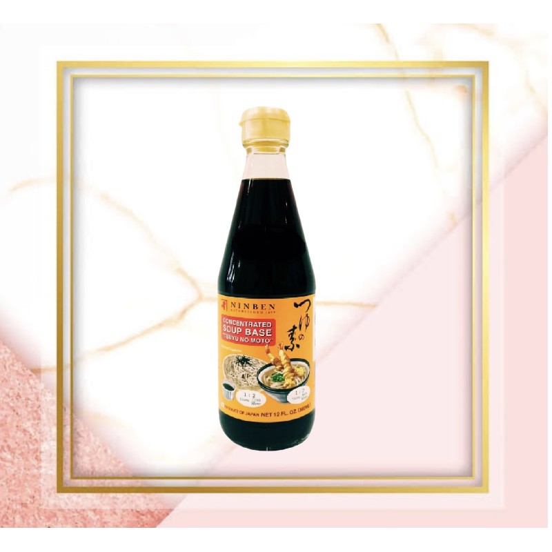 

Ninben Tsuyu No Moto Kecap Asin Concentrated Soup Base 360 mL
