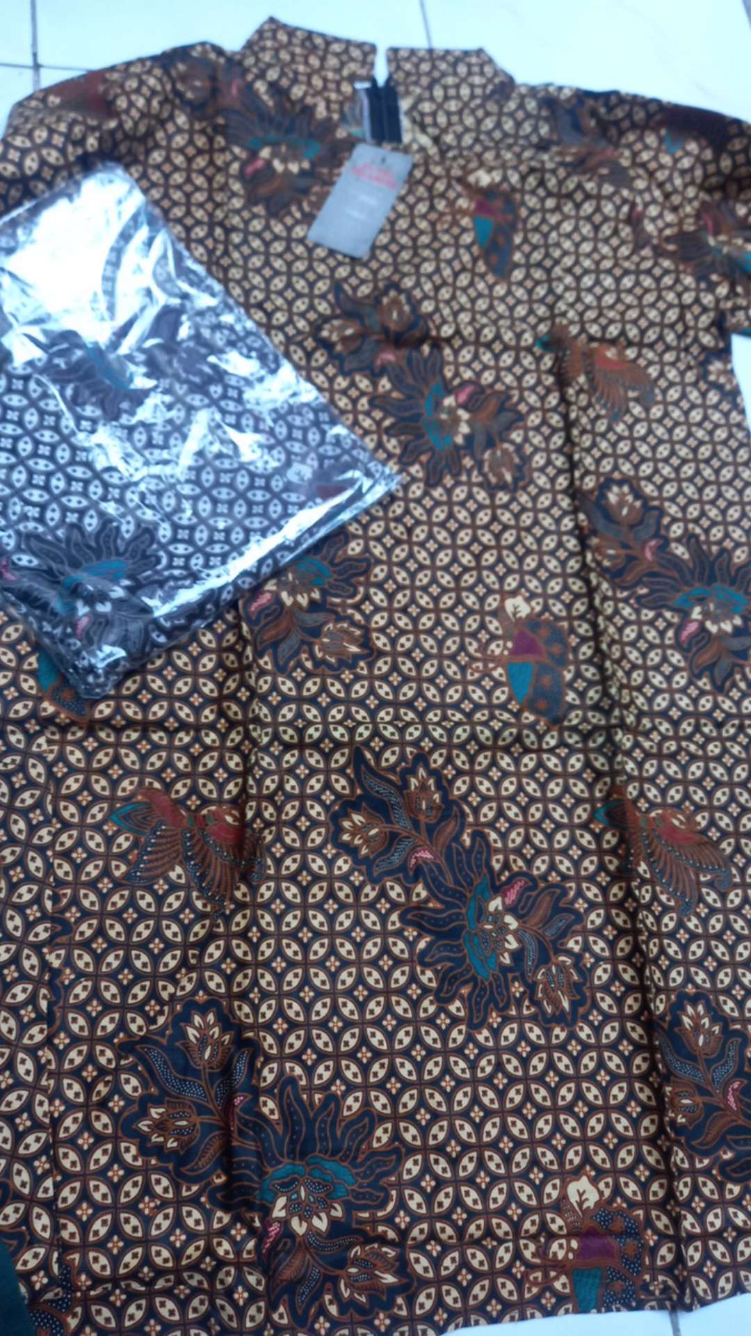 Sale Atasan Tunik Serut Aretha Batik Wanita