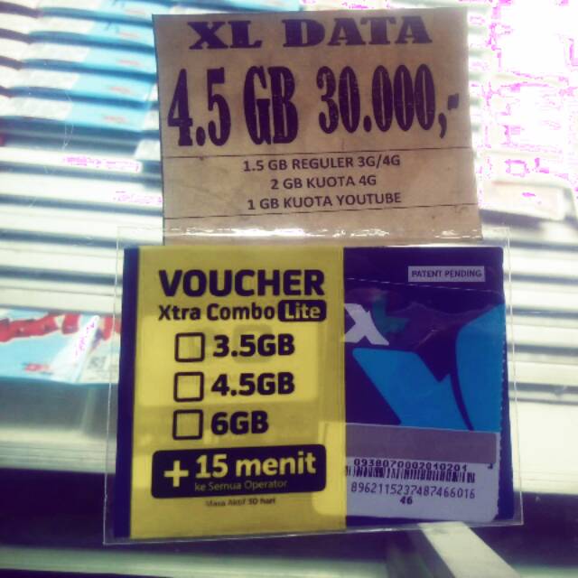 XL haybrid 4,5Gb
