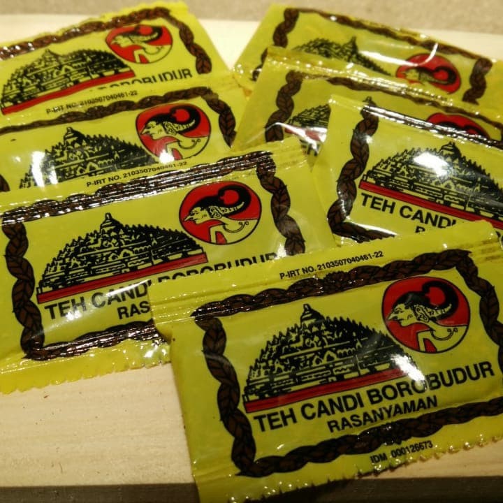 

Teh Candi Borobudur 50 Sachet - Tea Leaf - Daun Teh Wangi Cap Candi Borobudur