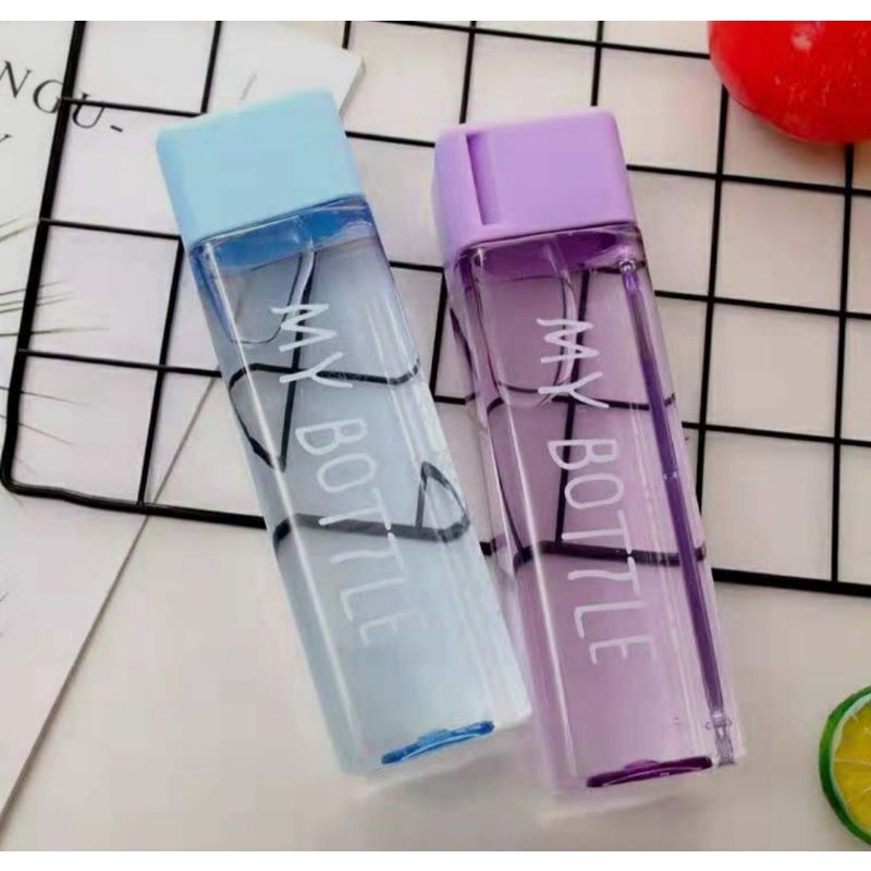 MY BOTTLE BOTOL MINUM KOTAK BPA FREE TRENDY KEKINIAN DAN MURAH