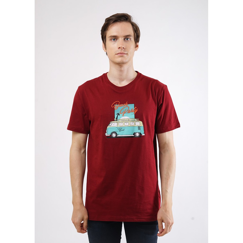 

Erigo T-Shirt Combi Maroon