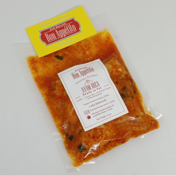 

Ayam Rica-Rica 200 Gram / Ready to eat / Lauk / Makanan / Rica-rica / Ayam