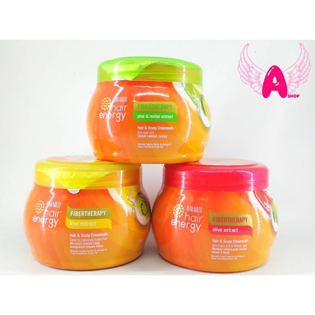 Makarizo Hair Energy Creambath 500Gr