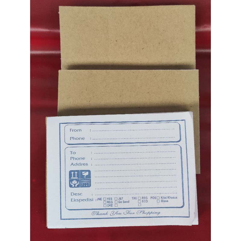 

LABEL PENGIRIMAN ONLINE SHOP