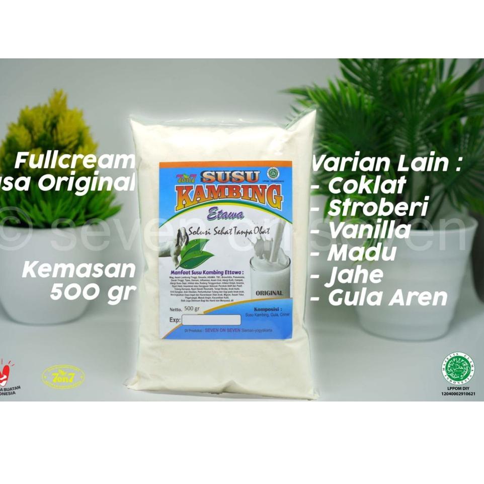 

(exjw -91) Susu Kambing Bubuk Kemasan 500 gr Best Quality