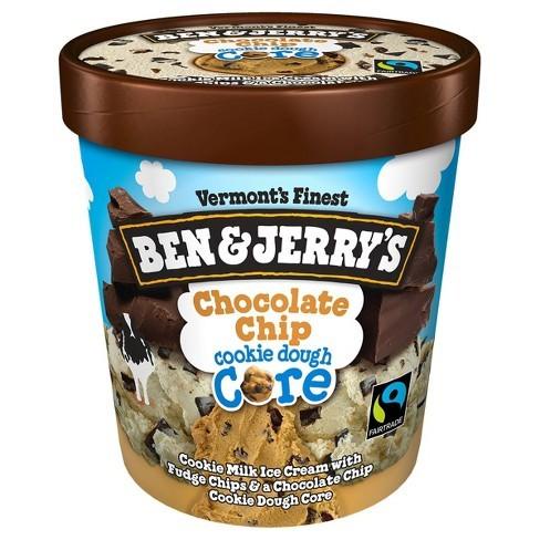 

Ben & Jerry'S Ice Cream Chocolate Chip Cookie Dough Core