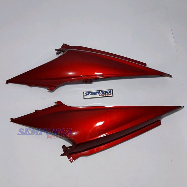 Cover Body Beat Lama 2007 Karburator Warna Merah Maroon Merek Win Kualitas Terjamin