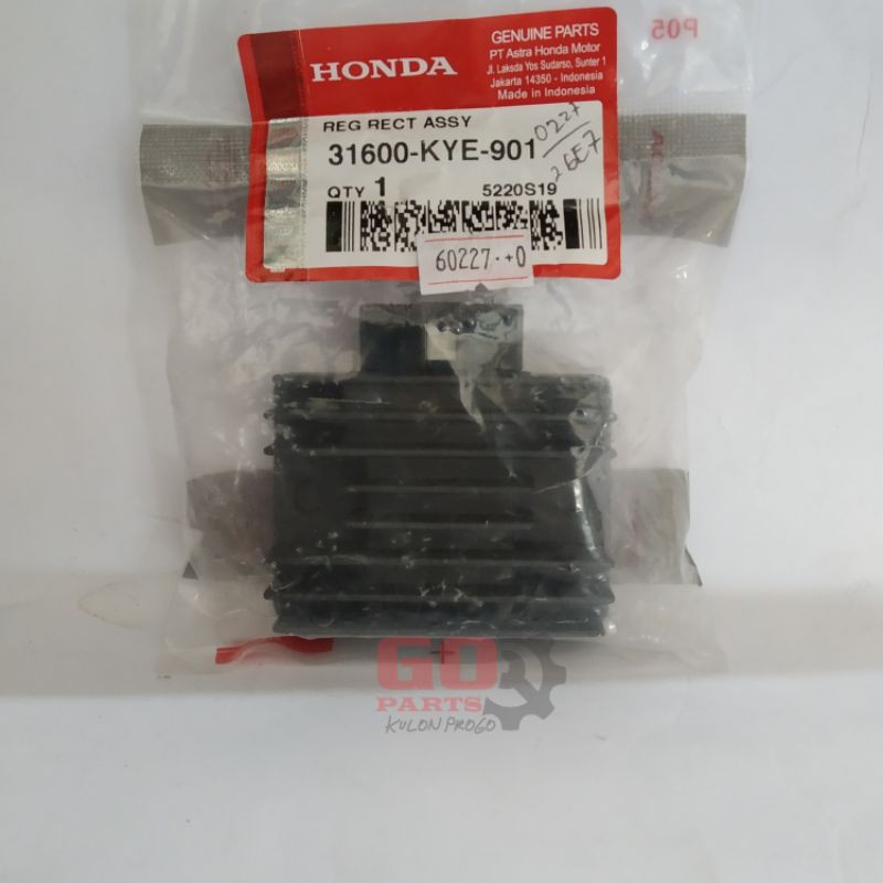 Kiprok Regulator Pengisian ORI Honda Megapro Mono 31600-KYE-901