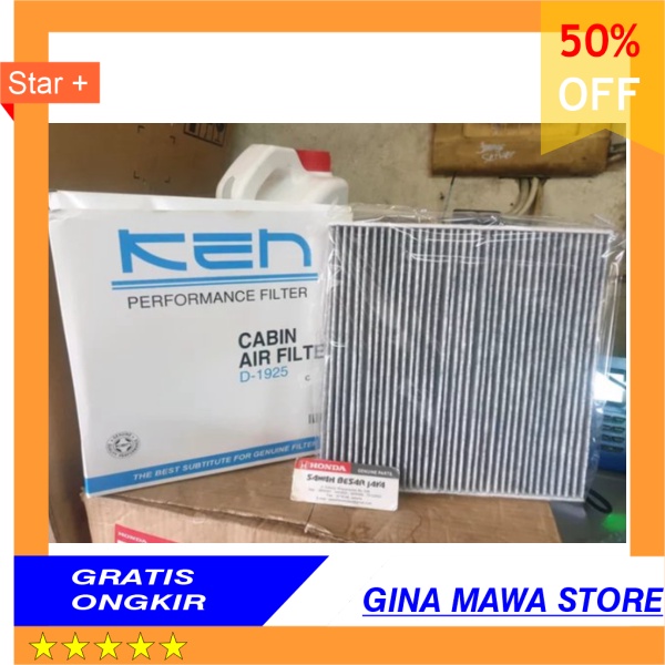 Cabin Air Filter Saringan Udara Kabin AC Karbon CH Honda CRV RE RM RW Gen 3 4 5 . Civic FD FB FC